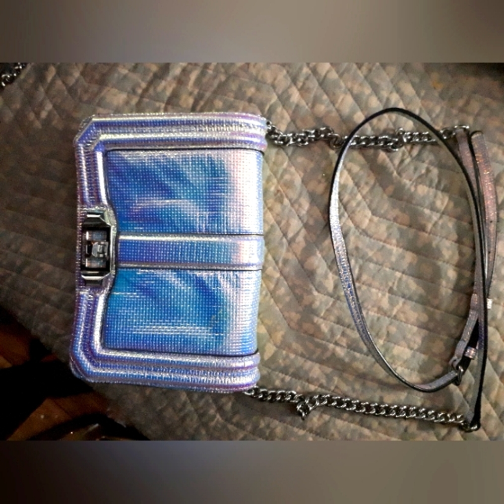 Rebecca Minkoff holographic crossbody